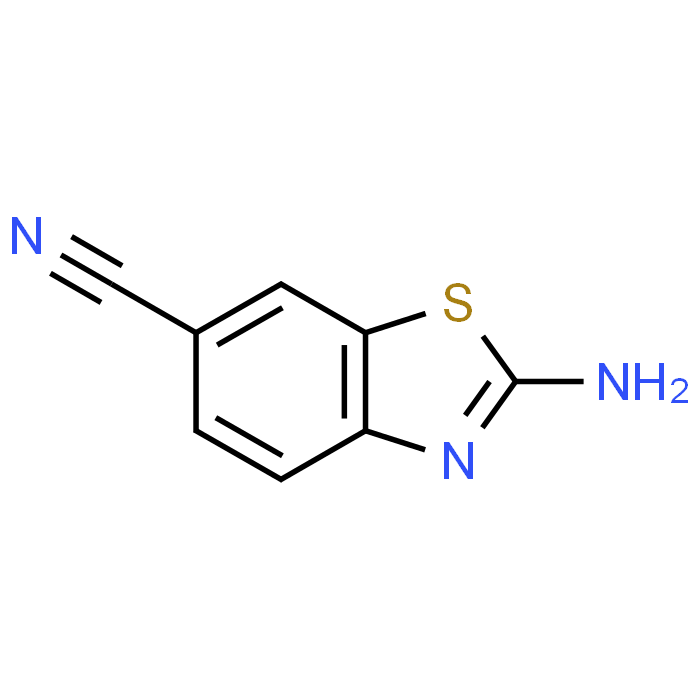 2-Aminobenzothiazole-6-carbonitrile