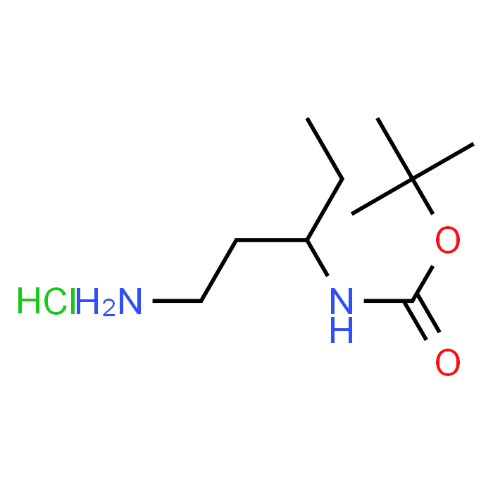 tert-Butyl (1-aminopentan-3-yl)carbamate hydrochloride