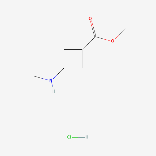 Methyl cis-3-(methylamino)cyclobutane-1-carboxylate hydrochloride