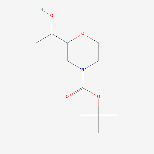 tert-Butyl 2-(1-hydroxyethyl)morpholine-4-carboxylate - Achmem