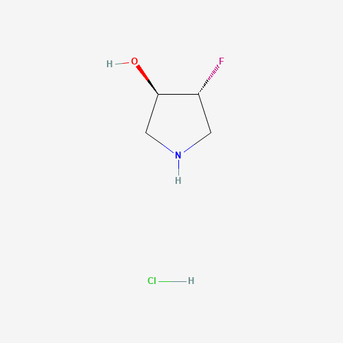 trans-4-Fluoropyrrolidin-3-ol hydrochloride