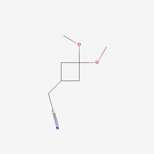 2-(3,3-Dimethoxycyclobutyl)acetonitrile