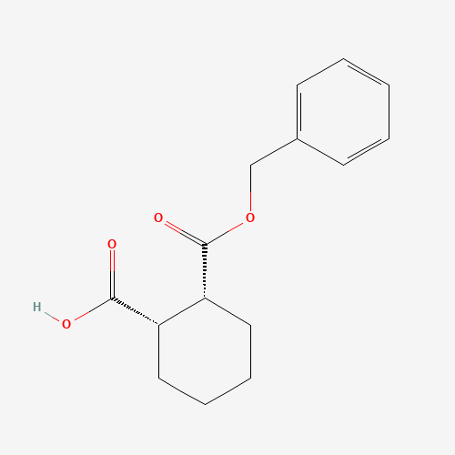 (1S,2R)-2-((benzyloxy)carbonyl)cyclohexane-1-carboxylic acid