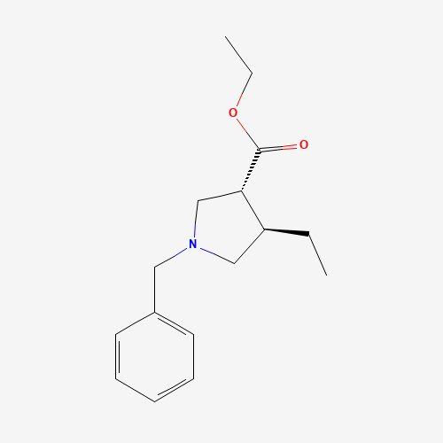 (3R,4R)-rel-Ethyl 1-benzyl-4-ethylpyrrolidine-3-carboxylate