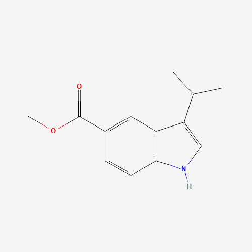 Methyl 3-(propan-2-yl)-1H-indole-5-carboxylate