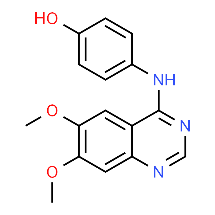4-((6,7-Dimethoxyquinazolin-4-yl)amino)phenol