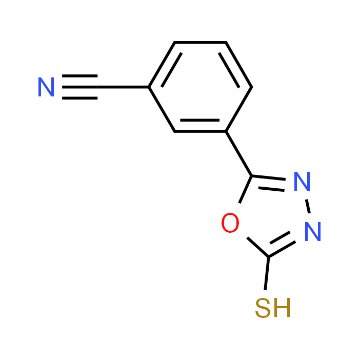 3-(5-Mercapto-1,3,4-oxadiazol-2-yl)benzonitrile