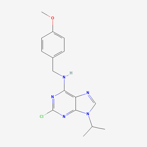 2-Chloro-9-isopropyl-N-(4-methoxybenzyl)-9H-purin-6-amine