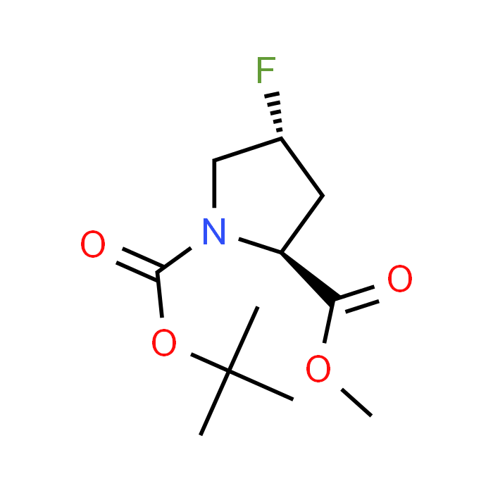 (2S,4R)-1-tert-Butyl 2-methyl 4-fluoropyrrolidine-1,2-dicarboxylate