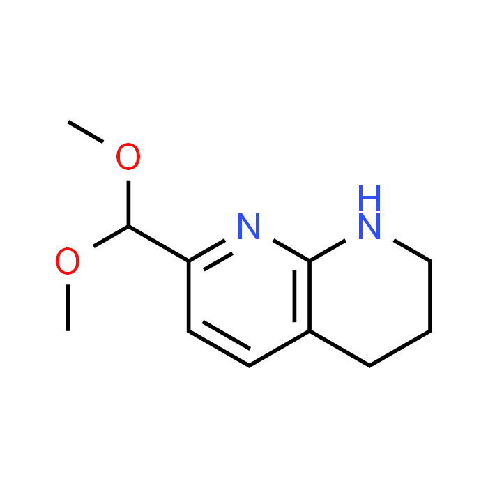 7-(Dimethoxymethyl)-1,2,3,4-tetrahydro-1,8-naphthyridine
