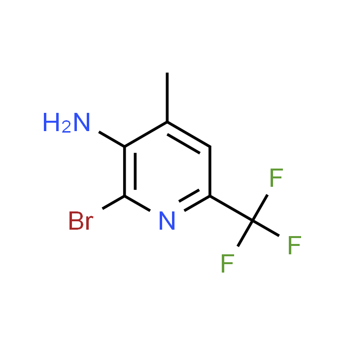2-Bromo-4-methyl-6-(trifluoromethyl)pyridin-3-amine