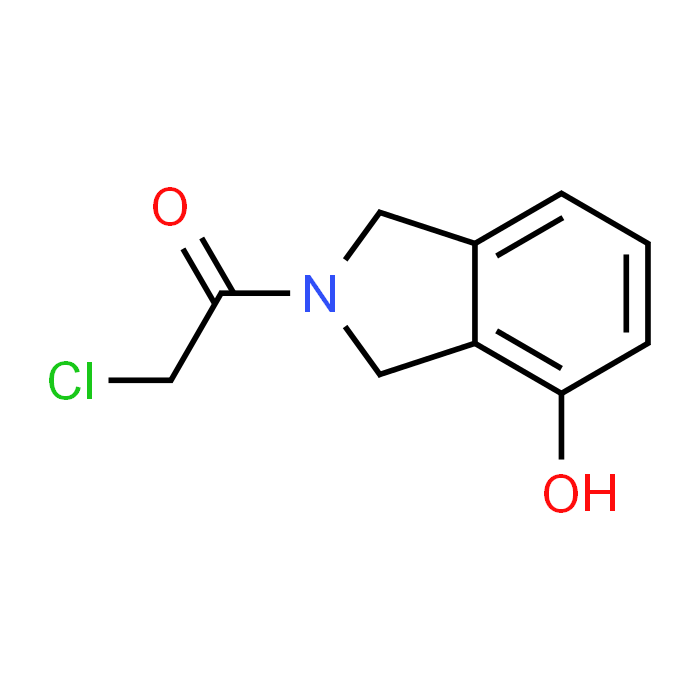 2-Chloro-1-(4-hydroxy-2,3-dihydro-1H-isoindol-2-yl)ethan-1-one
