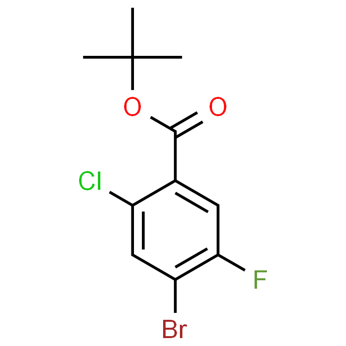 tert-butyl 4-bromo-2-chloro-5-fluorobenzoate