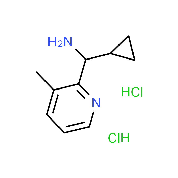Cyclopropyl(3-methylpyridin-2-yl)methanamine dihydrochloride