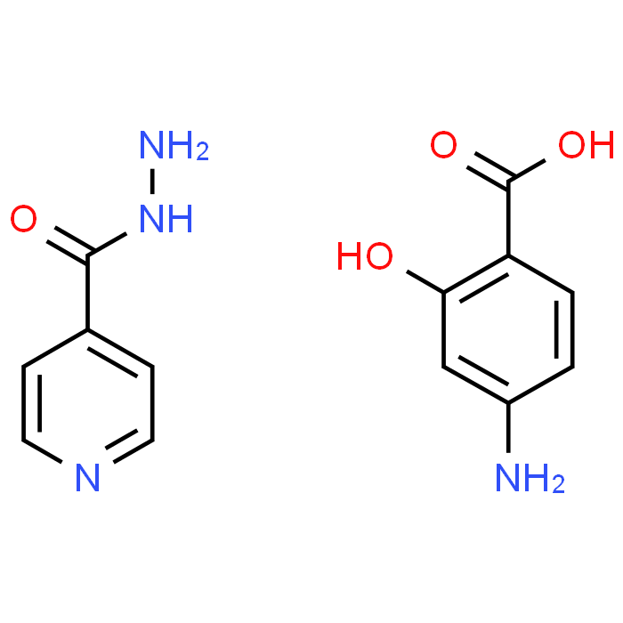 Isonicotinohydrazide 4-amino-2-hydroxybenzoate