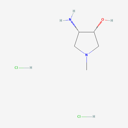 (3R,4S)-Rel-4-amino-1-methylpyrrolidin-3-ol dihydrochloride