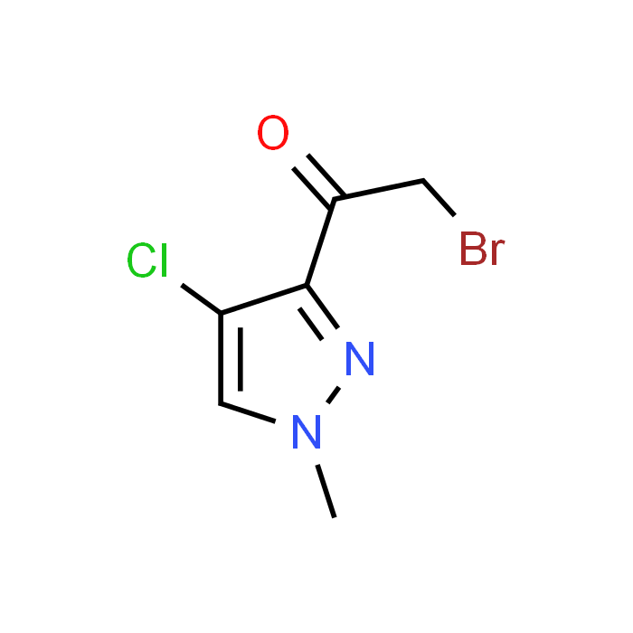 2-Bromo-1-(4-chloro-1-methyl-1H-pyrazol-3-yl)ethanone