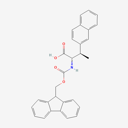 (2S,3R)-2-((((9H-Fluoren-9-yl)methoxy)carbonyl)amino)-3-(naphthalen-2-yl)butanoic acid