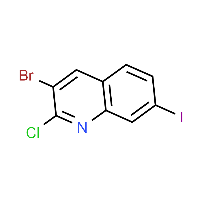 3-Bromo-2-chloro-7-iodoquinoline