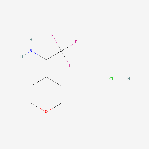 2,2,2-Trifluoro-1-(oxan-4-yl)ethan-1-amine hydrochloride