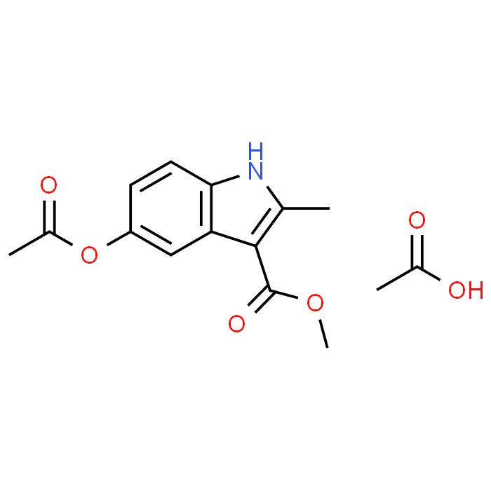 Methyl 5-acetoxy-2-methyl-1H-indole-3-carboxylate acetate