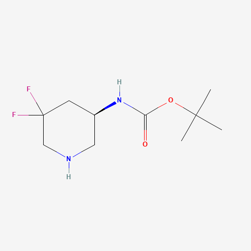 tert-Butyl (R)-(5,5-difluoropiperidin-3-yl)carbamate