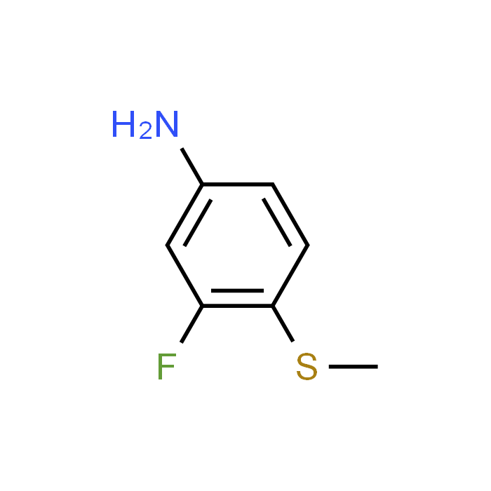 3-Fluoro-4-(methylthio)aniline