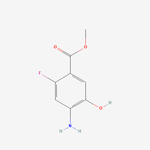 Methyl 4-amino-2-fluoro-5-hydroxybenzoate