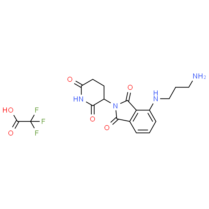 4-((3-Aminopropyl)amino)-2-(2,6-dioxopiperidin-3-yl)isoindoline-1,3-dione 2,2,2-trifluoroacetate