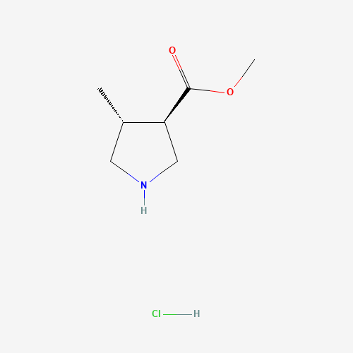 Methyl (3R,4R)-4-methylpyrrolidine-3-carboxylate hydrochloride