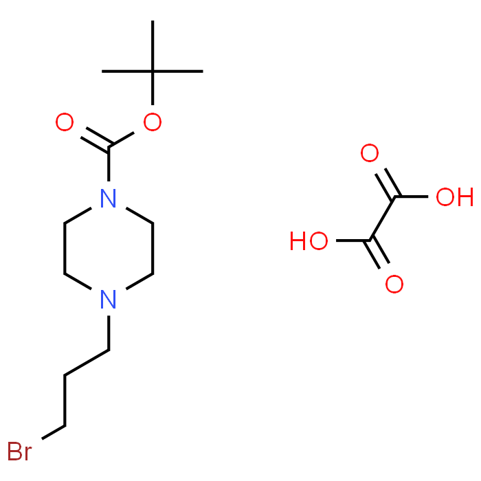 tert-Butyl 4-(3-bromopropyl)piperazine-1-carboxylate oxalate