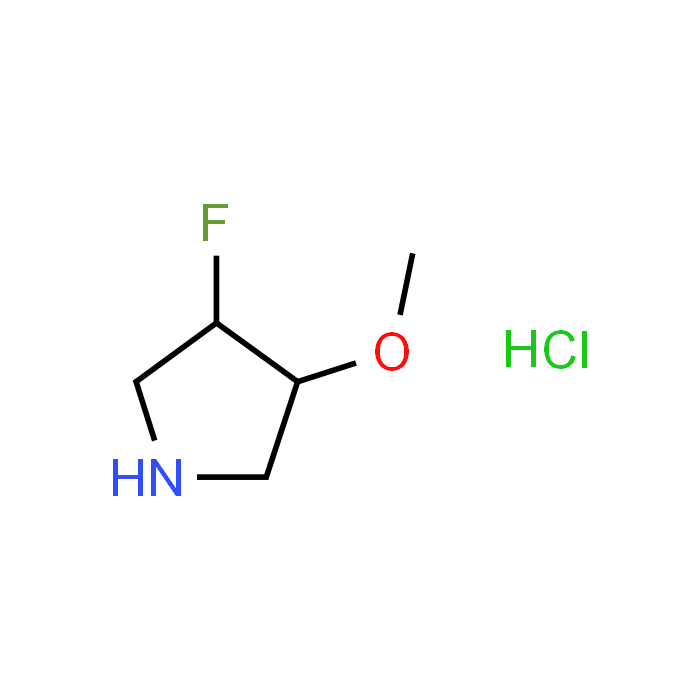 rel-(3S,4S)-3-Fluoro-4-methoxypyrrolidine hydrochloride