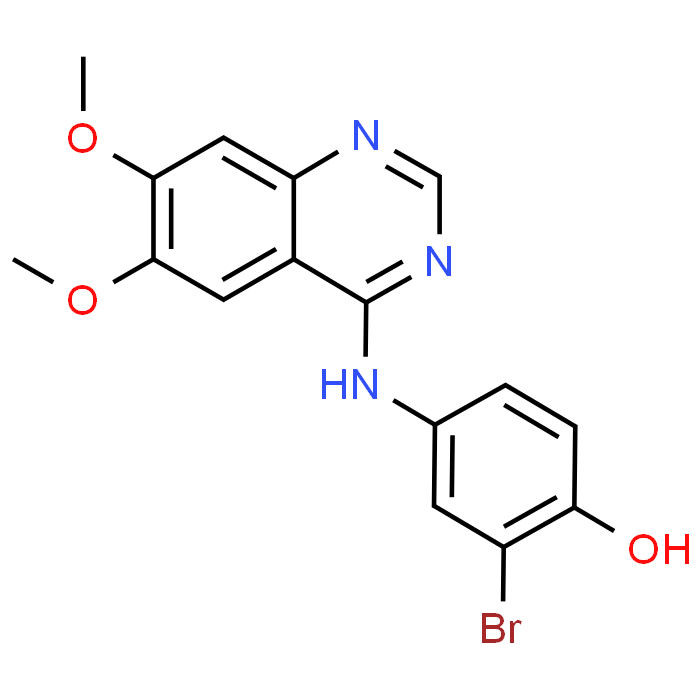 2-Bromo-4-((6,7-dimethoxyquinazolin-4-yl)amino)phenol