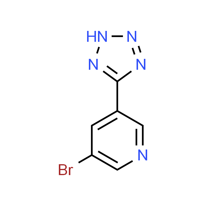 3-Bromo-5-(1H-tetrazol-5-yl)pyridine
