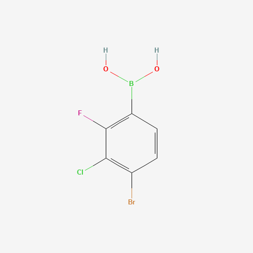(4-Bromo-3-chloro-2-fluorophenyl)boronic acid