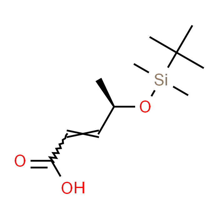 (R,E)-4-((tert-Butyldimethylsilyl)oxy)pent-2-enoic acid