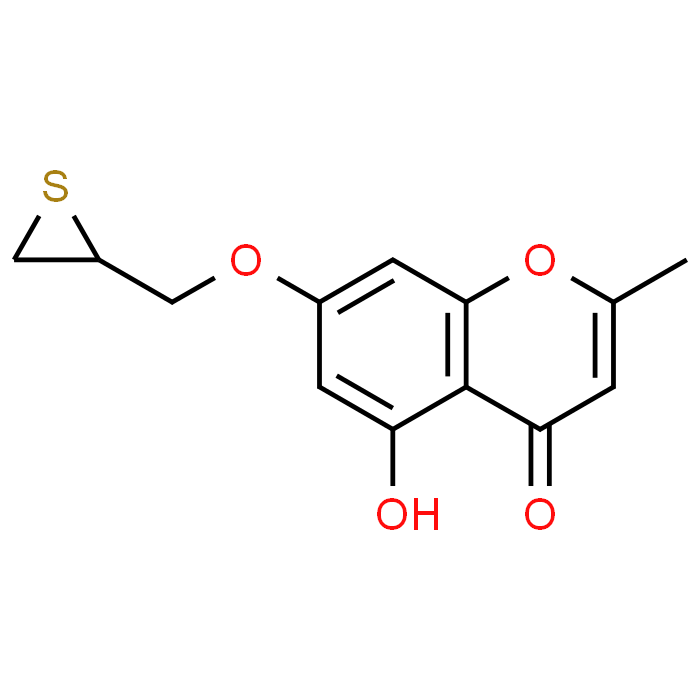 5-Hydroxy-2-methyl-7-(thiiran-2-ylmethoxy)-4H-chromen-4-one