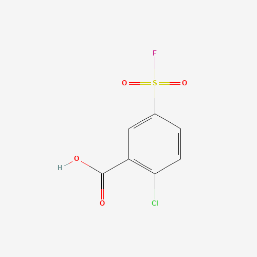2-Chloro-5-(fluorosulfonyl)benzoic acid