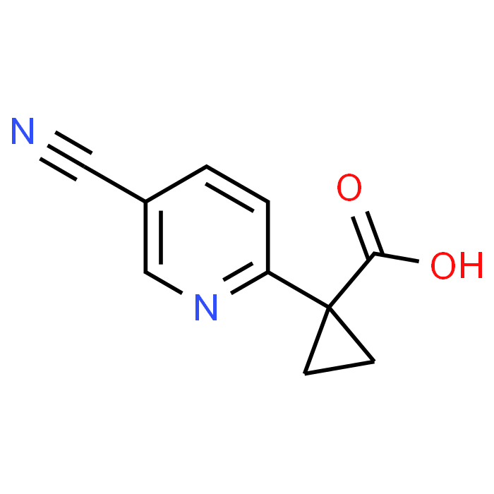 1-(5-Cyanopyridin-2-yl)cyclopropane-1-carboxylic acid
