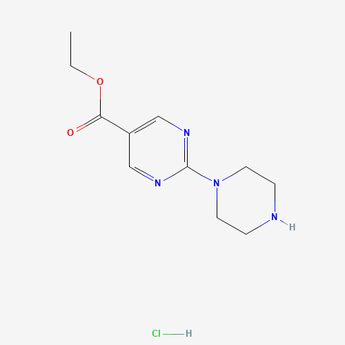 Ethyl 2-(piperazin-1-yl)pyrimidine-5-carboxylate hydrochloride