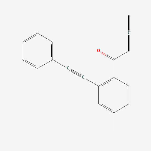 1-(4-Methyl-2-(phenylethynyl)phenyl)buta-2,3-dien-1-one