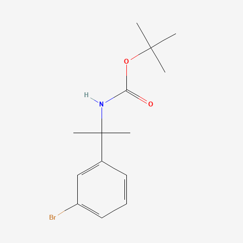 tert-Butyl (2-(3-bromophenyl)propan-2-yl)carbamate