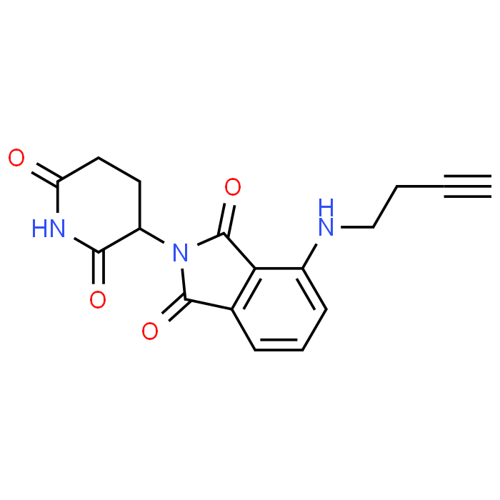 4-(But-3-yn-1-ylamino)-2-(2,6-dioxopiperidin-3-yl)isoindoline-1,3-dione