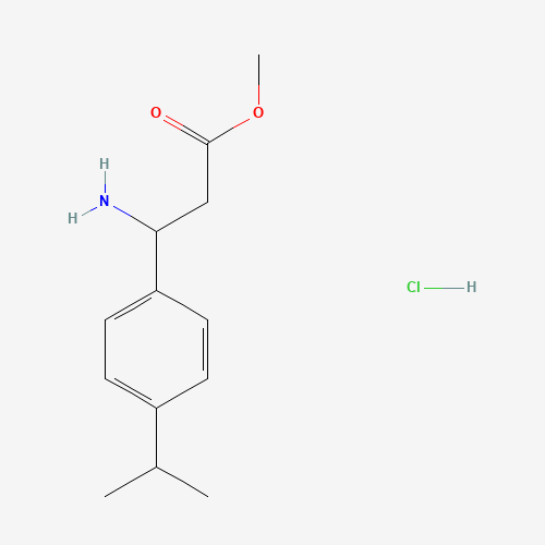 Methyl 3-amino-3-(4-isopropylphenyl)propanoate hydrochloride