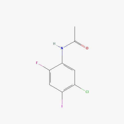 N-(5-Chloro-2-fluoro-4-iodophenyl)acetamide
