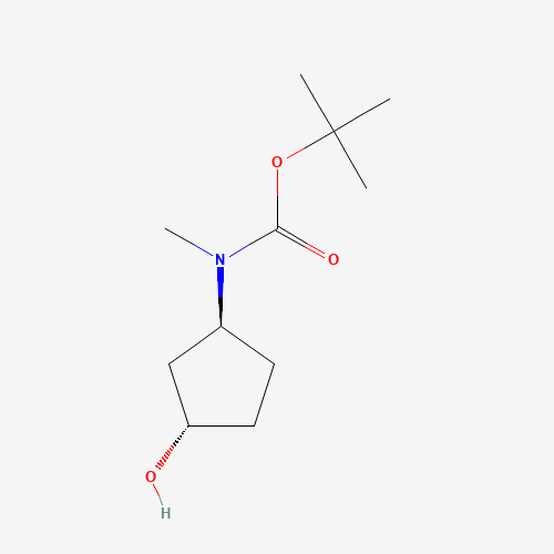 tert-Butyl ((1S,3S)-3-hydroxycyclopentyl)(methyl)carbamate