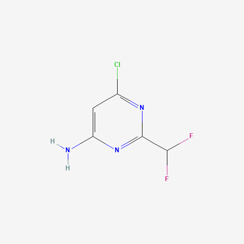 6-Chloro-2-(difluoromethyl)pyrimidin-4-amine