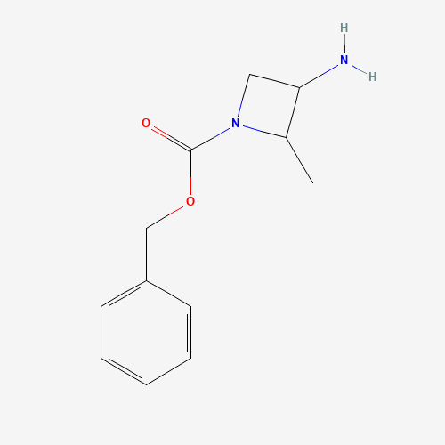 benzyl 3-amino-2-methylazetidine-1-carboxylate