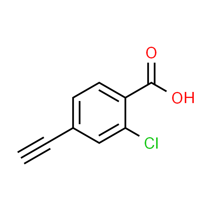 2-Chloro-4-ethynylbenzoic acid - Achmem