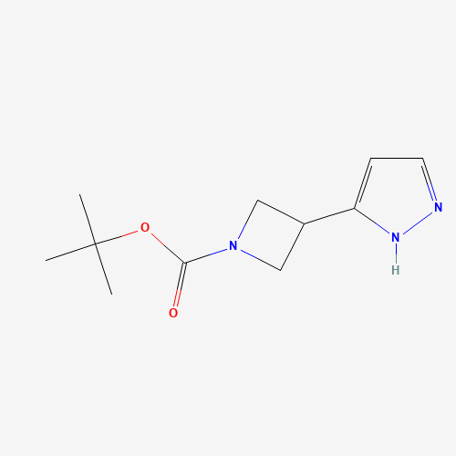 tert-Butyl 3-(1H-pyrazol-3-yl)azetidine-1-carboxylate